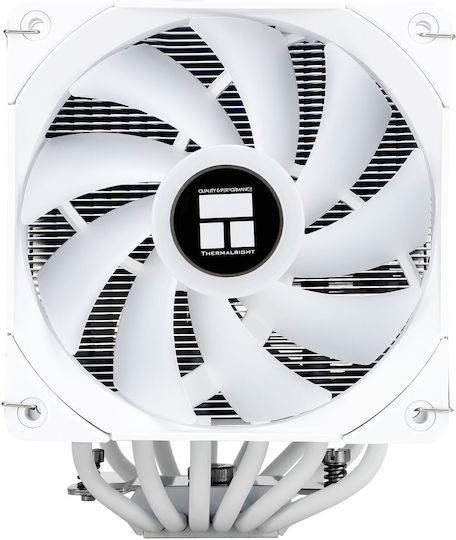 Thermalright Peerless Assassin 120 White ARGB (Second Edition) Ψύκτρα Επεξεργαστή Διπλού Ανεμιστήρα για Socket AM4/AM5/1200/115x/1700 Λευκή