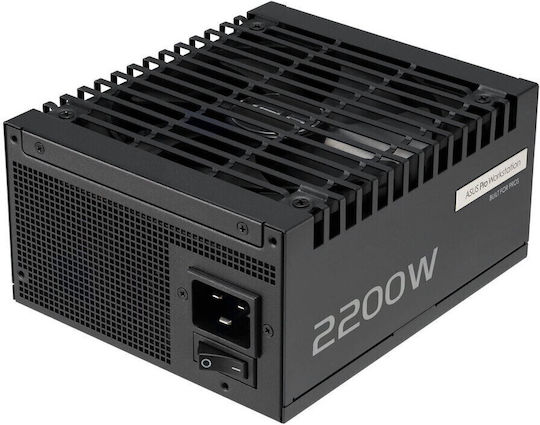 Asus PRO-WS-2200P 2200W Μαύρο Τροφοδοτικό Υπολογιστή Full Modular 80 Plus Platinum