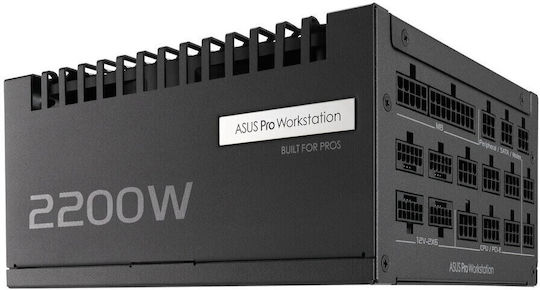 Asus PRO-WS-2200P 2200W Μαύρο Τροφοδοτικό Υπολογιστή Full Modular 80 Plus Platinum