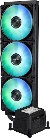 Asus MAX Gaming LC 360 ARGB LCD Υδρόψυξη AIO CPU με 3 Ανεμιστήρες 120mm