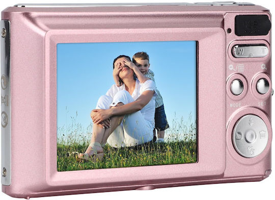 AgfaPhoto DC5500 Compact Φωτογραφική Μηχανή 24MP Ροζ
