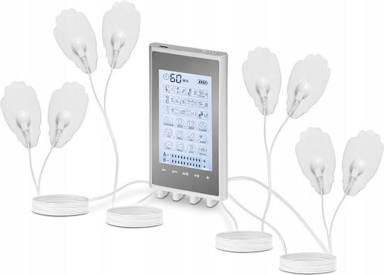 Elektrische Massager für Kopf, Rücken und Körper Silber