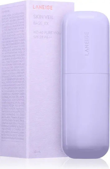 Bază Corectoare de Machiaj Laneige Skin Veil Base Ex Nuanță Pure Violet Volum 30 Ml