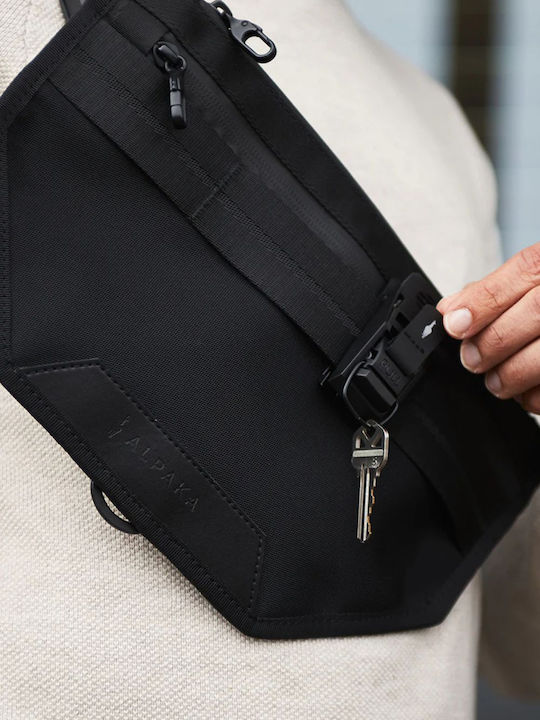 Alpaka Hub Keychain Key Organizer Black
