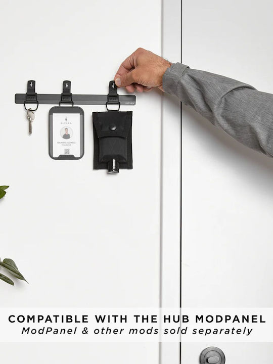 Alpaka Hub Keychain Key Organizer Black