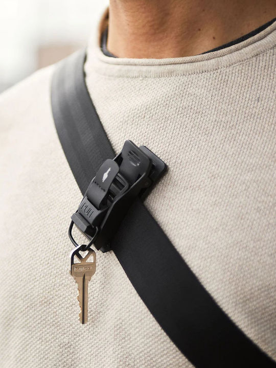 Alpaka Hub Keychain Key Organizer Black