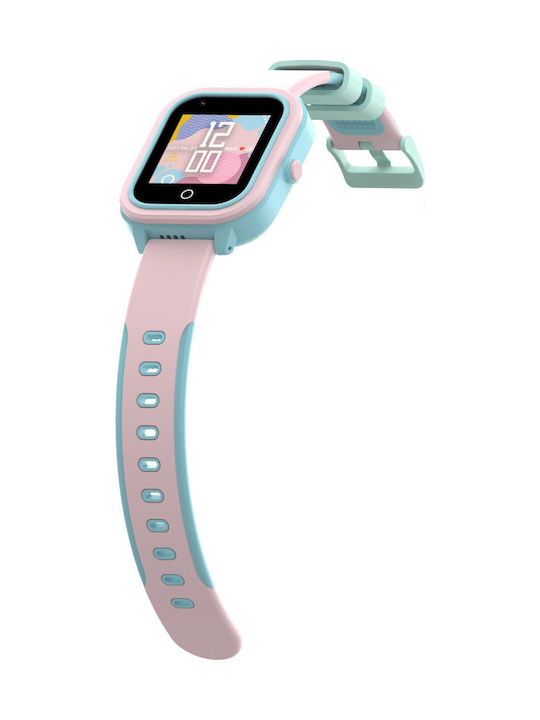 Bemi Παιδικό Smartwatch 4G με GPS & Κάμερα Ροζ
