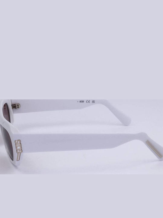 GCDS Unisex Sunglasses with White Frame GD0029 21S