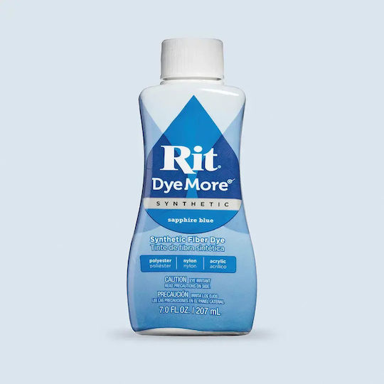 Rit Dyemore Liquid Βαφή Συνθετικών Υλικών – Sapphire Blue 236ml