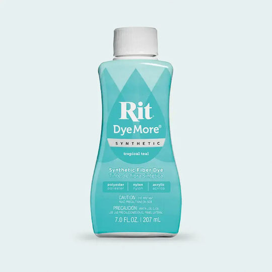 Rit Dyemore Liquid Βαφή Συνθετικών Υλικών – Tropical Teal 236ml