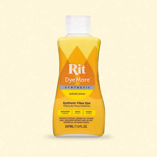 Rit Dyemore Liquid Βαφή Συνθετικών Υλικών – Daffodil Yellow 236ml