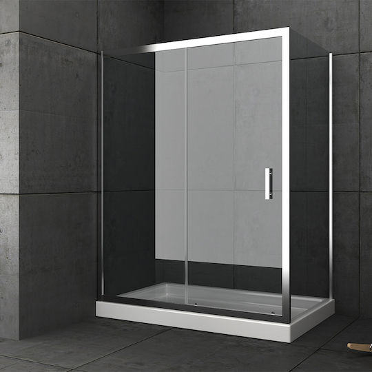 Orabella Energy Easy Fix Cabină Duș Cu Ușă Glisantă 150x80x190cm