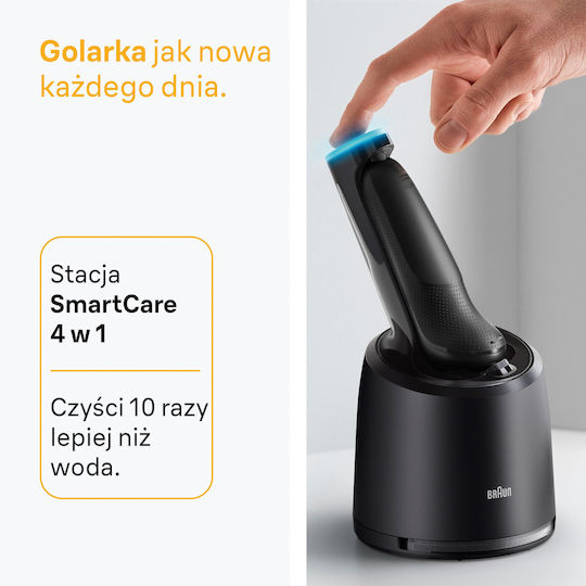 Braun 2087841 Ξυριστική Μηχανή Προσώπου Επαναφορτιζόμενη