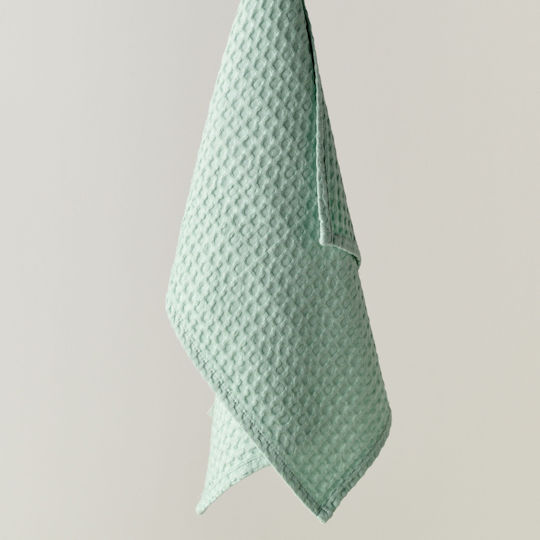 Kentia Landry Küchentuch aus 100% Baumwolle in Grün Farbe 40x60cm Kentia Landry Küchentuch aus 100% Baumwolle in Grün Farbe 40x60cm
