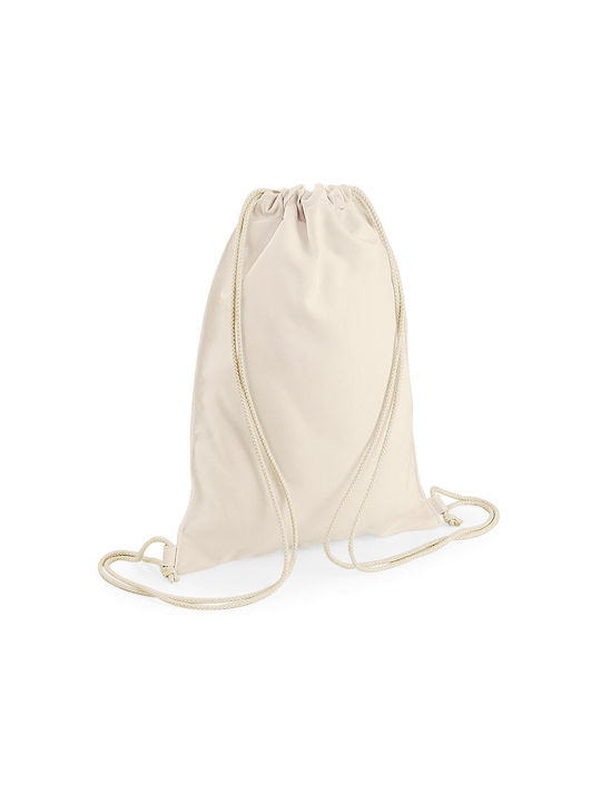 BagBase Gym Backpack Beige