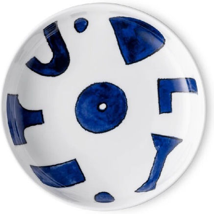 Alessi Πιάτο Βαθύ από Πορσελάνη Λευκό 20cm