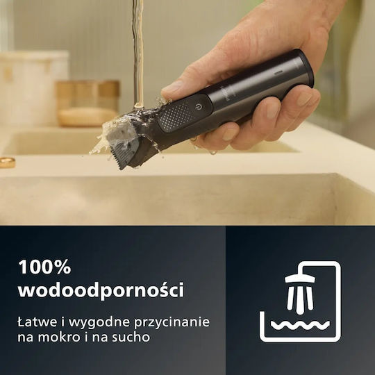 Philips Multigroom + OneBlade Satz für Haarschneider Wiederaufladbare Batterie Schwarz MG9690/30