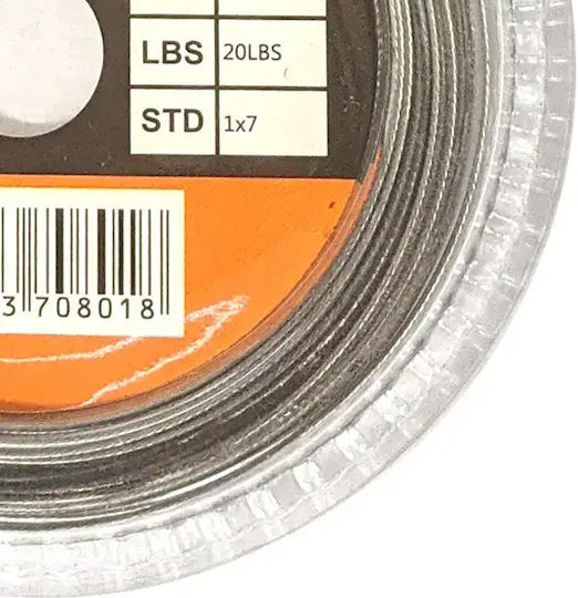 Тел Black Diamond 1x7 Никел Клипсове 10m 20lbs