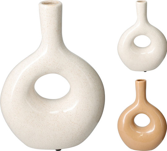 Koopman Keramik Vase Y26cm Verschiedene Farben