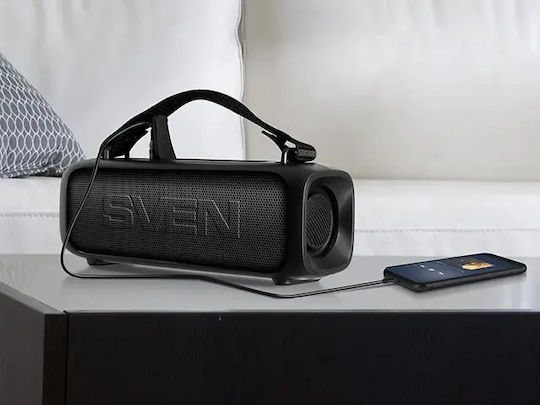 Sven PS-235 Ηχείο Bluetooth 12W με Ραδιόφωνο και Διάρκεια Μπαταρίας έως 12 ώρες Μαύρο