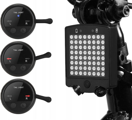 ZW1L103QWS Set Reîncărcabil de Lumini pentru Bicicletă