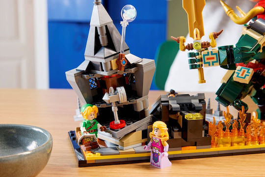 LEGO Cuburi de Construit The Legend Of Zelda Ocarina Of Time The Final Battle 1003 Bucăți