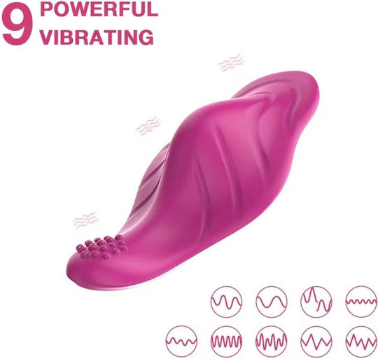 Ophelia's Dream Butterfly Vibrator With Remote Control Fuchsia
