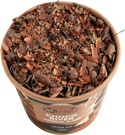 Brown House & Tea Choco River – Kakao Husk Tee Minze Kokosnuss 60g