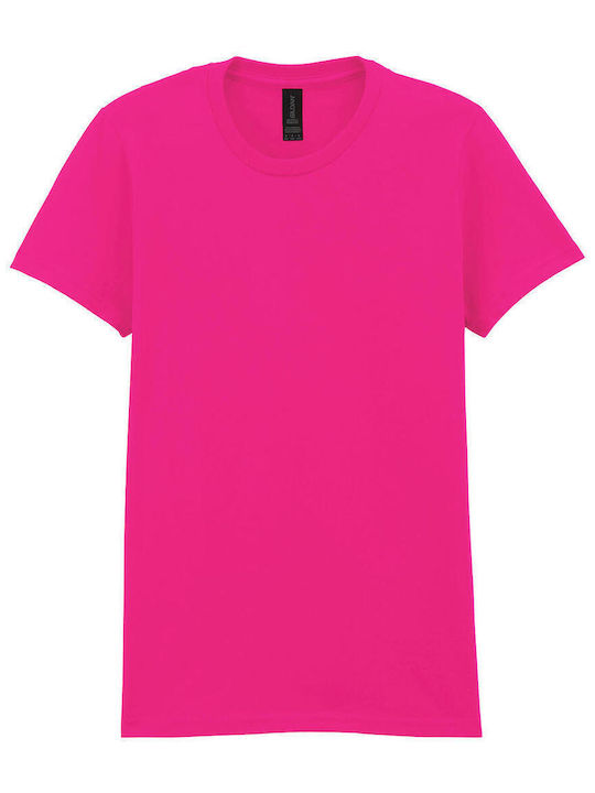 Gildan Γυναικείο Διαφημιστικό T-shirt Κοντομάνικο σε Χρώμα Gildan Γυναικείο Διαφημιστικό T-shirt Κοντομάνικο σε Χρώμα