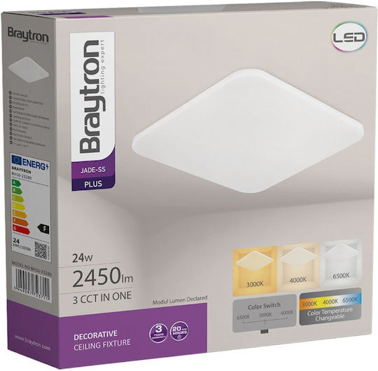 Braytron Jade Plafonieră de Tavan cu LED Integrat