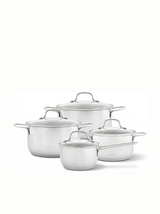 Altom Stainless Steel Pots Set 4pcs