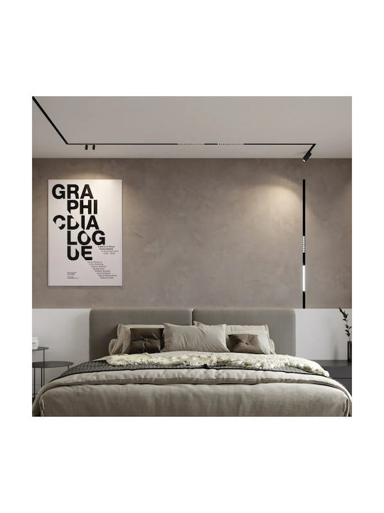 Ideal Lux Ego Track Single Built-In Led Warm White Spot