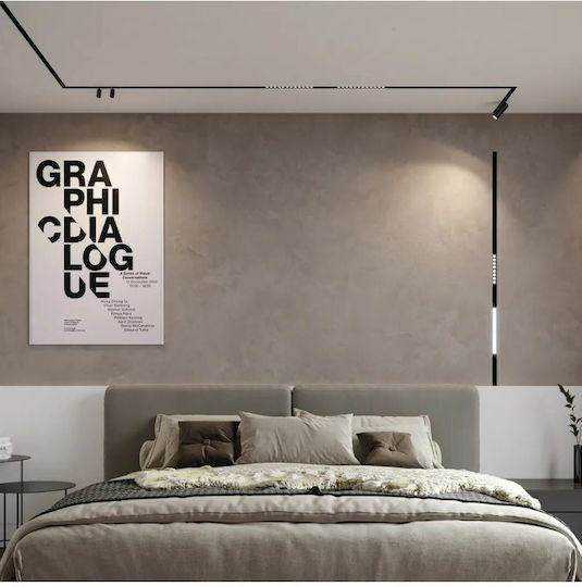 Ideal Lux Ego Track Едно LED Топло Бяло Спот в Бял Цвят