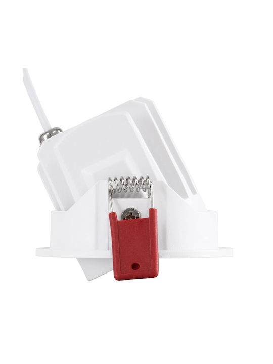 GloboStar Spot de Exterior cu LED Integrat în Culoare Alb 60285