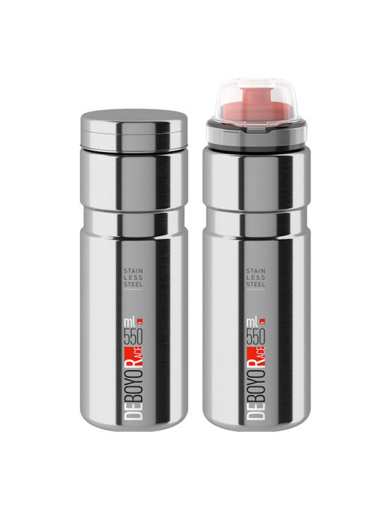 Elite Wasserflasche Kunststoff Radfahren 550ml Rote