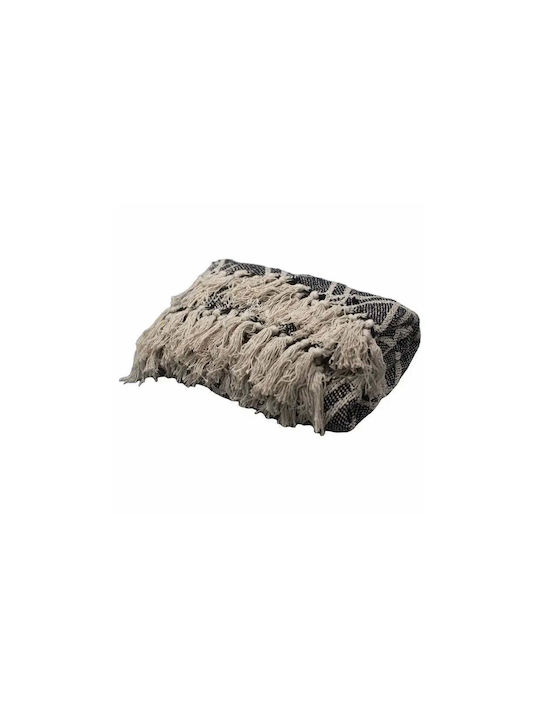 Phos & Gaia Armchair Throw 125x150cm Gray