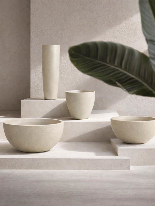 Next Vaze Pentru Plante Plastic Bej 80x78x34cm