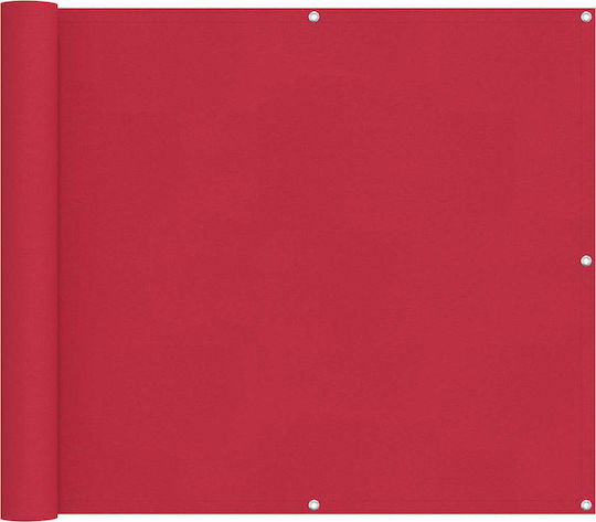 vidaXL Rectangular Shade Divider Burgundy 0.9x2x2m