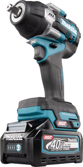 Makita XGT Brushless Impact Wrench Battery 40V 2x2.5Ah with Socket 1/2"
