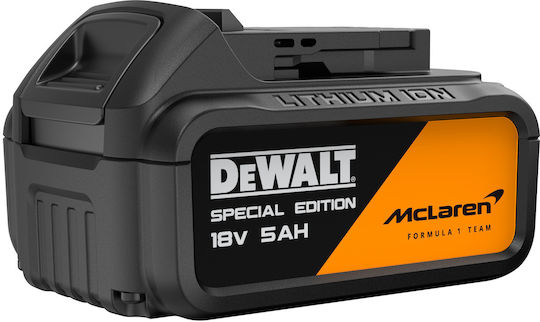 DEWALT McLaren Battery Powered Tool Set Impact Drill Driver & Impact Screwdriver Brushless 18V with 2 Batteries 5Ah