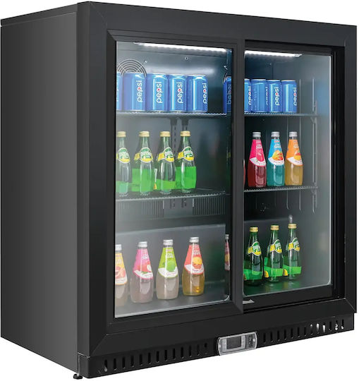 Karamco GN-220HS Ψυγείο Back Bar Διπλό Υ89.5xΠ92xΒ50.5cm