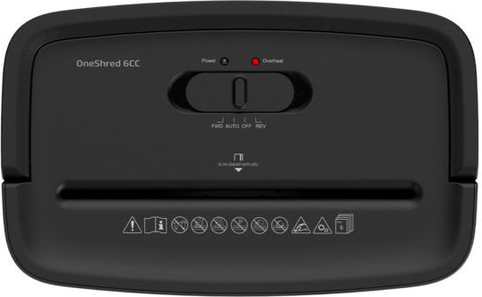 HP Καταστροφέας Εγγράφων Cross Cut 8 Φύλλων με Κάδο 15lt