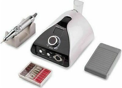 Nail Drill Electric 65W Pink 35000 Rpm with Pedal