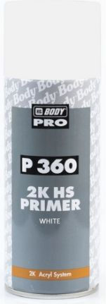 HB Body Σπρέι Αστάρι P360 2k Hs Λευκό ΛΕΥΚΟ 400ml