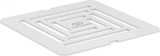 Ideal Standard Rectangular Ceramic Shower White Ultra Flat S+ 140x80x3cm