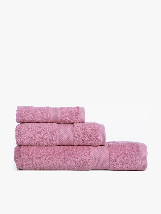Nef-Nef Homeware Handtuch Delight 30x50cm Rosa Gewicht 500gr/m²