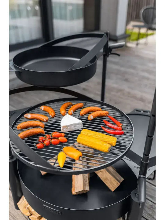 CookKing Τζάκι Εξωτερικού Χώρου Μεταλλικό Μαύρο