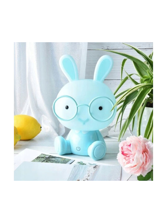 LED Kinder Tischlampe Berührung Blau 30.5x20cm