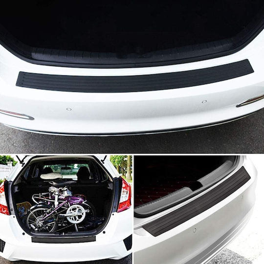 Flexible Protective Strip Car Rear Bumper Silicone 104x8 Cm 6 Mm Thick Black