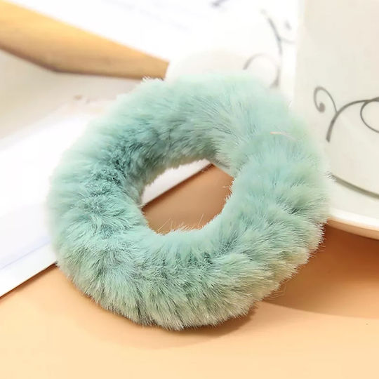 Classic Cabbage Hair In Fur Fluffy Green